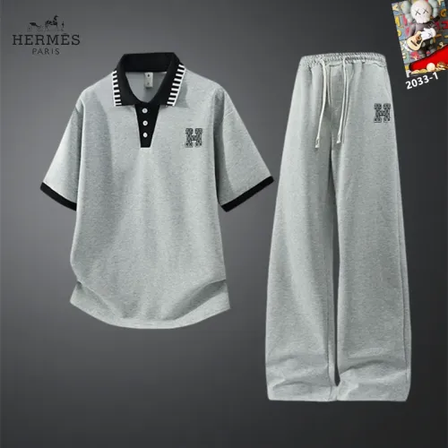 Hermes Tracksuits Short Sleeved For Men #1450935 $60.00 USD, Wholesale Replica Hermes Tracksuits