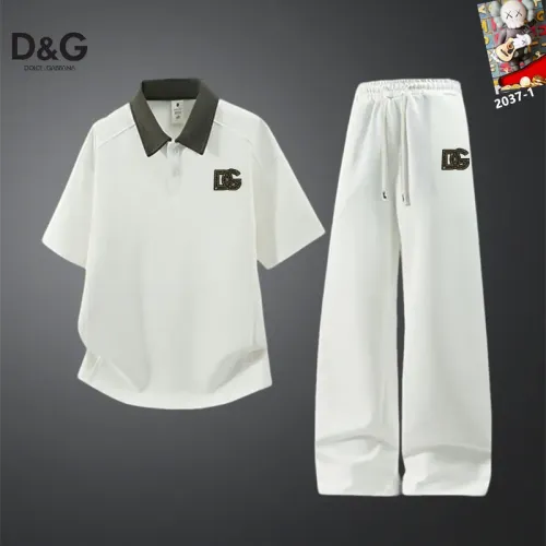 Dolce &amp; Gabbana D&amp;G Tracksuits Short Sleeved For Men #1450937 $60.00 USD, Wholesale Replica Dolce &amp; Gabbana D&amp;G Tracksuits