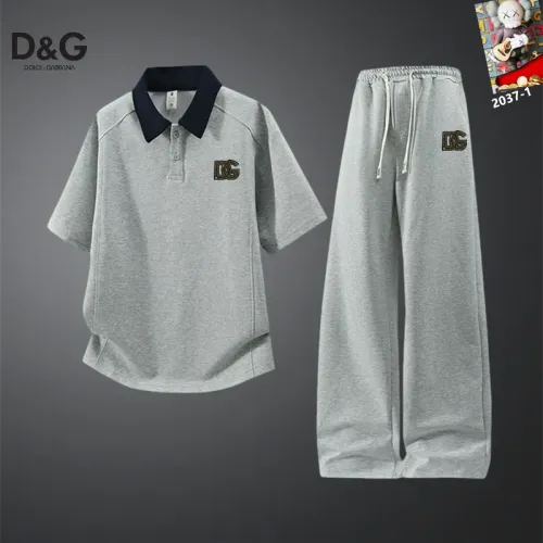 Dolce &amp; Gabbana D&amp;G Tracksuits Short Sleeved For Men #1450938 $60.00 USD, Wholesale Replica Dolce &amp; Gabbana D&amp;G Tracksuits