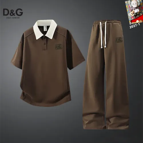 Dolce &amp; Gabbana D&amp;G Tracksuits Short Sleeved For Men #1450939 $60.00 USD, Wholesale Replica Dolce &amp; Gabbana D&amp;G Tracksuits