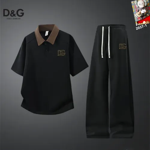 Dolce &amp; Gabbana D&amp;G Tracksuits Short Sleeved For Men #1450941 $60.00 USD, Wholesale Replica Dolce &amp; Gabbana D&amp;G Tracksuits