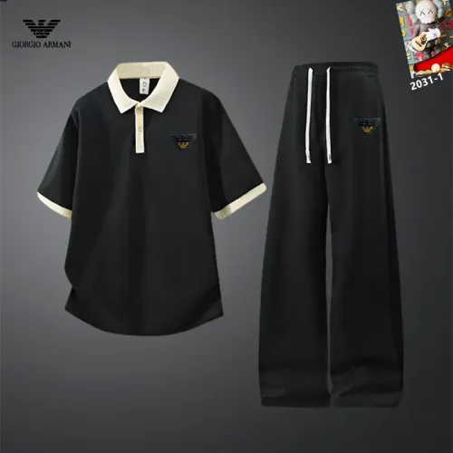 Armani Tracksuits Short Sleeved For Men #1450945