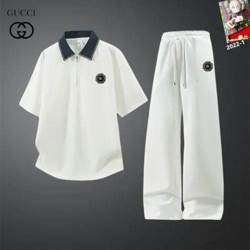 Gucci Tracksuits Short Sleeved For Men #1450950 $60.00 USD, Wholesale Replica Gucci Tracksuits