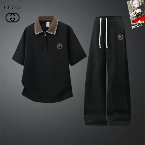 Gucci Tracksuits Short Sleeved For Men #1450953 $60.00 USD, Wholesale Replica Gucci Tracksuits