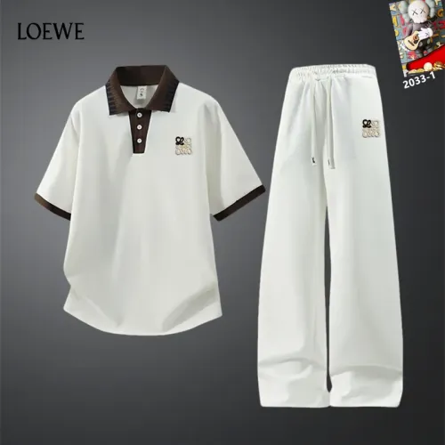 LOEWE Tracksuits Short Sleeved For Men #1450954 $60.00 USD, Wholesale Replica LOEWE Tracksuits