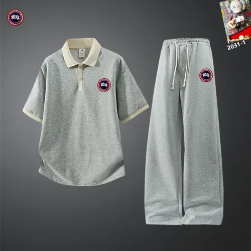 Canada Goose Tracksuits Short Sleeved For Men #1450962