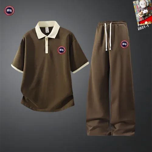 Canada Goose Tracksuits Short Sleeved For Men #1450963