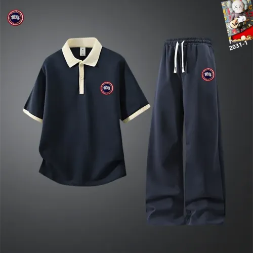 Canada Goose Tracksuits Short Sleeved For Men #1450964