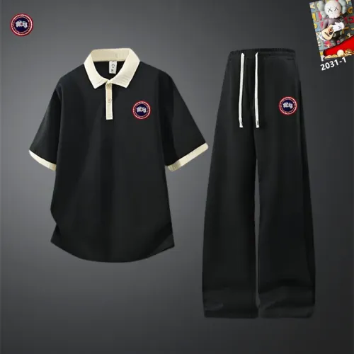 Canada Goose Tracksuits Short Sleeved For Men #1450965