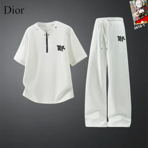 Christian Dior Tracksuits Short Sleeved For Men #1450970 $60.00 USD, Wholesale Replica Christian Dior Tracksuits