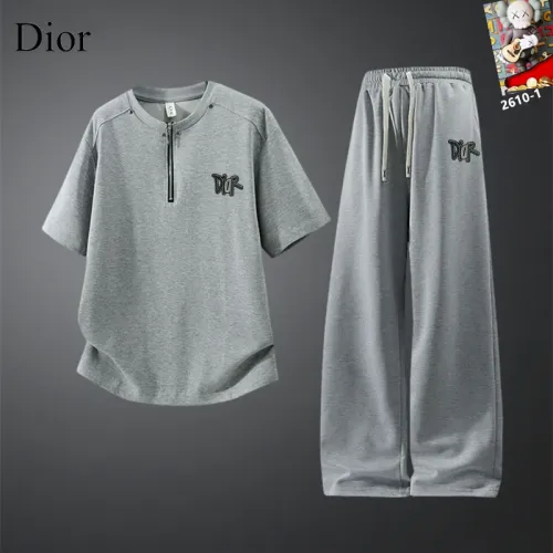 Christian Dior Tracksuits Short Sleeved For Men #1450971 $60.00 USD, Wholesale Replica Christian Dior Tracksuits