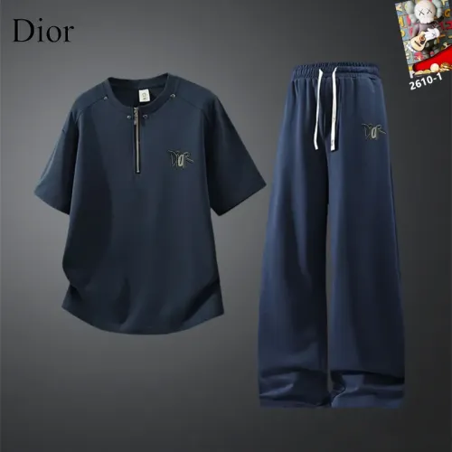 Christian Dior Tracksuits Short Sleeved For Men #1450972 $60.00 USD, Wholesale Replica Christian Dior Tracksuits