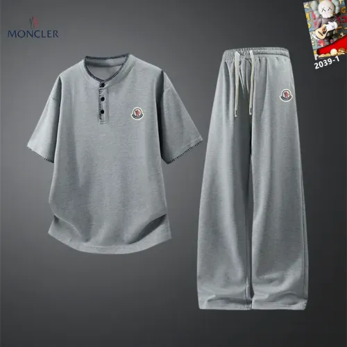 Moncler Tracksuits Short Sleeved For Men #1450975 $60.00 USD, Wholesale Replica Moncler Tracksuits