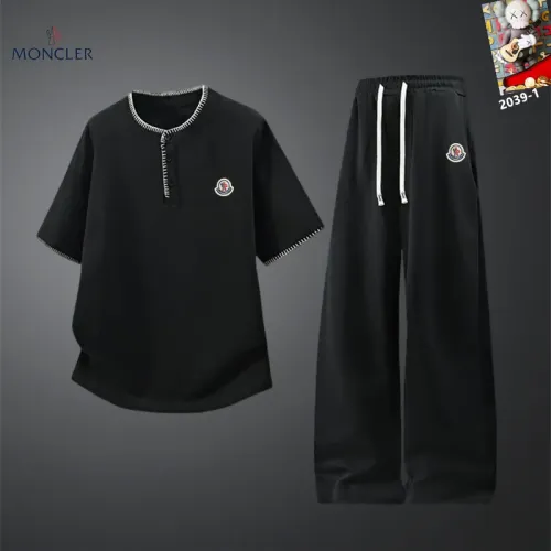Moncler Tracksuits Short Sleeved For Men #1450977 $60.00 USD, Wholesale Replica Moncler Tracksuits