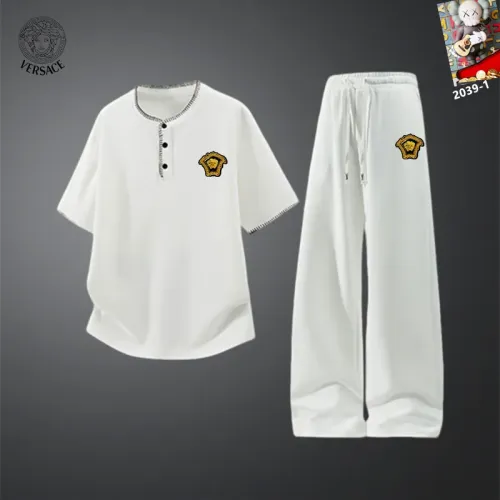 Versace Tracksuits Short Sleeved For Men #1451004 $60.00 USD, Wholesale Replica Versace Tracksuits