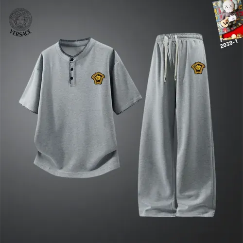 Versace Tracksuits Short Sleeved For Men #1451005 $60.00 USD, Wholesale Replica Versace Tracksuits