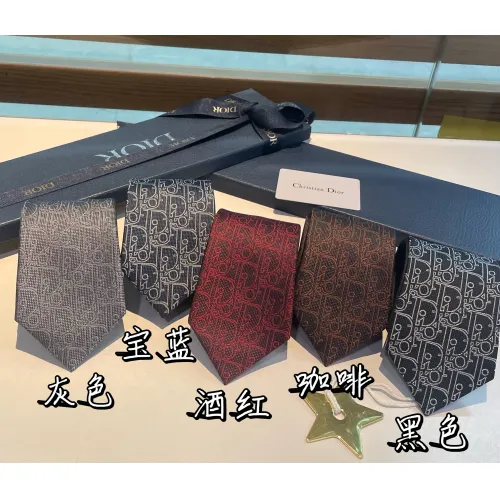 Replica Christian Dior Necktie For Men #1451093 $34.00 USD for Wholesale