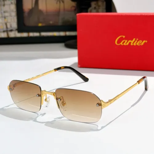 Cartier AAA Quality Sunglassess #1451211