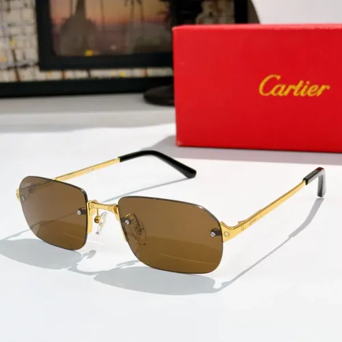 Cartier AAA Quality Sunglassess #1451212