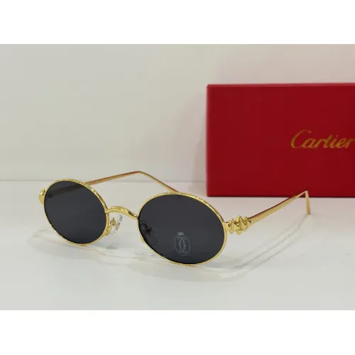 Cartier AAA Quality Sunglassess #1451215