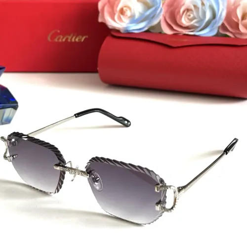 Cartier AAA Quality Sunglassess #1451238