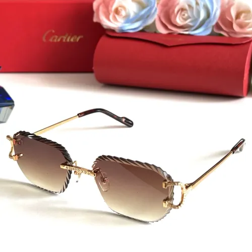 Cartier AAA Quality Sunglassess #1451239