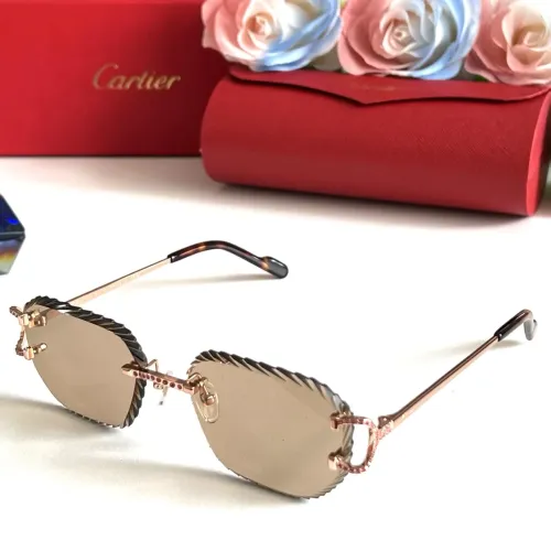 Cartier AAA Quality Sunglassess #1451240