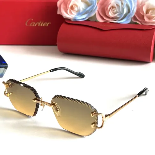 Cartier AAA Quality Sunglassess #1451241