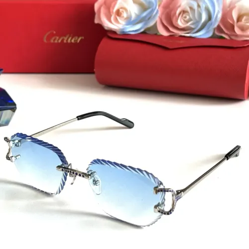 Cartier AAA Quality Sunglassess #1451242