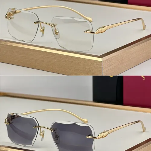 Cartier AAA Quality Sunglassess #1451258
