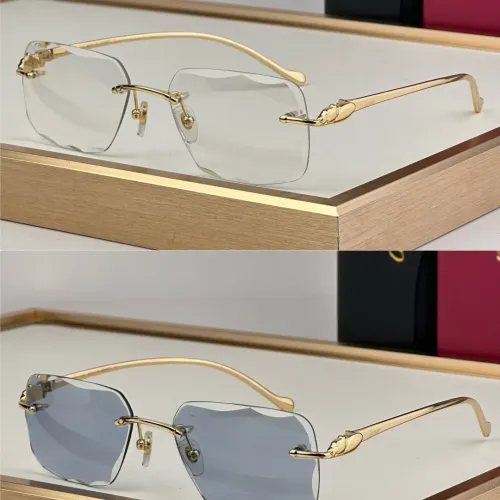 Cartier AAA Quality Sunglassess #1451260