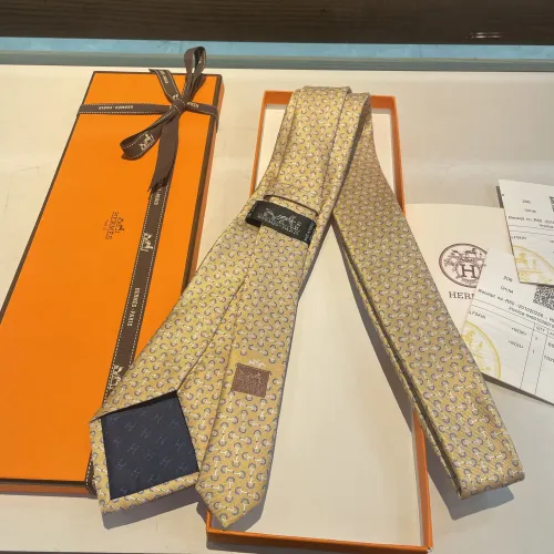 Replica Hermes Necktie For Men #1451304 $34.00 USD for Wholesale
