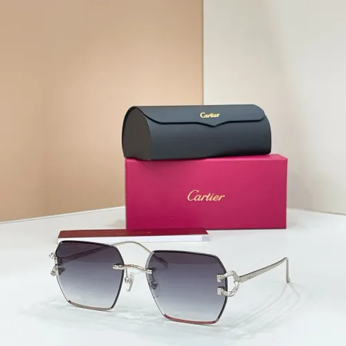 Cartier AAA Quality Sunglassess #1451528