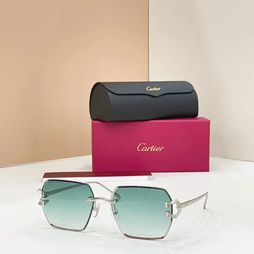 Cartier AAA Quality Sunglassess #1451531