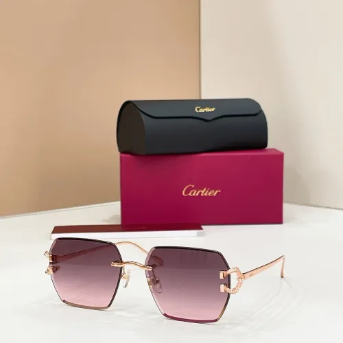 Cartier AAA Quality Sunglassess #1451533