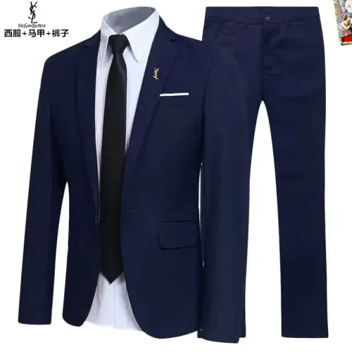 Yves Saint Laurent YSL Tracksuits Long Sleeved For Men #1451757 $92.00 USD, Wholesale Replica Yves Saint Laurent YSL Tracksuits