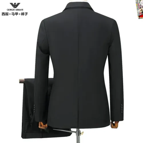 Replica Armani Tracksuits Long Sleeved For Men #1451774 $92.00 USD for Wholesale