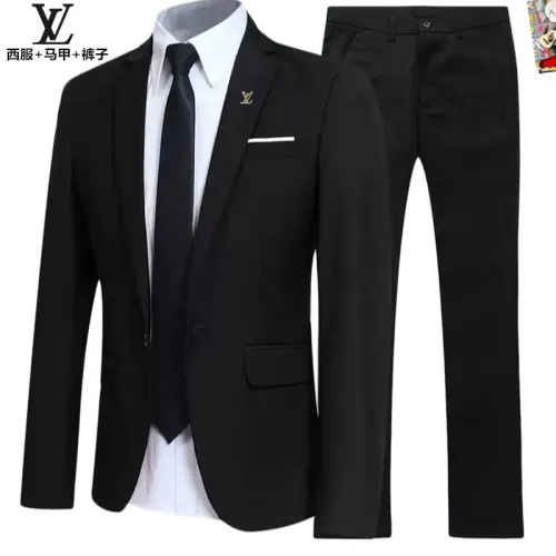 Louis Vuitton LV Tracksuits Long Sleeved For Men #1451806 $92.00 USD, Wholesale Replica Louis Vuitton LV Tracksuits