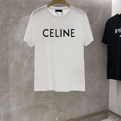 Celine T-Shirts Short Sleeved For Unisex #1451809 $25.00 USD, Wholesale Replica Celine T-Shirts
