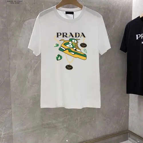 Prada T-Shirts Short Sleeved For Unisex #1451813 $25.00 USD, Wholesale Replica Prada T-Shirts