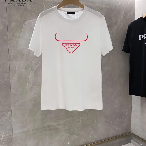 Prada T-Shirts Short Sleeved For Unisex #1451831 $25.00 USD, Wholesale Replica Prada T-Shirts