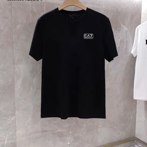 Armani T-Shirts Short Sleeved For Unisex #1451834