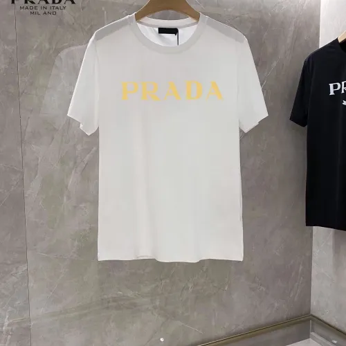 Prada T-Shirts Short Sleeved For Unisex #1451843 $25.00 USD, Wholesale Replica Prada T-Shirts