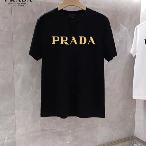 Prada T-Shirts Short Sleeved For Unisex #1451844 $25.00 USD, Wholesale Replica Prada T-Shirts