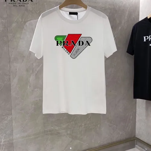 Prada T-Shirts Short Sleeved For Unisex #1451853 $25.00 USD, Wholesale Replica Prada T-Shirts