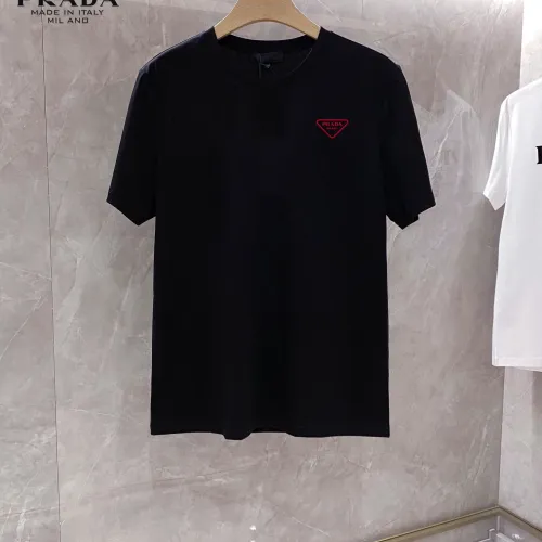Prada T-Shirts Short Sleeved For Unisex #1451856 $25.00 USD, Wholesale Replica Prada T-Shirts
