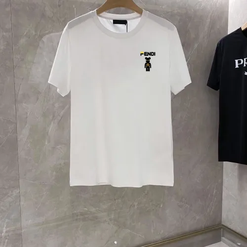 Fendi T-Shirts Short Sleeved For Unisex #1451869 $25.00 USD, Wholesale Replica Fendi T-Shirts