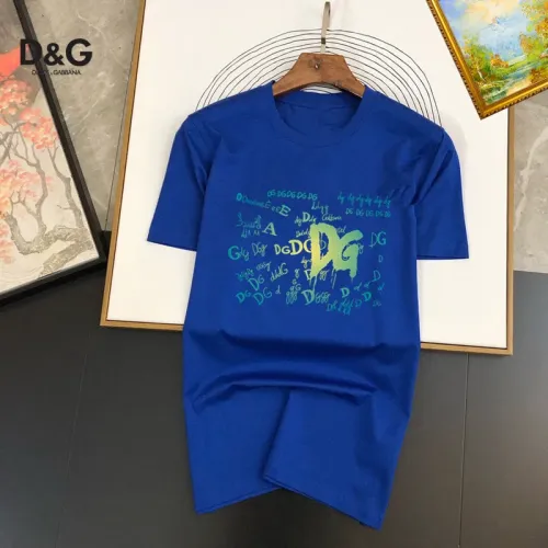 Dolce &amp; Gabbana D&amp;G T-Shirts Short Sleeved For Unisex #1451881 $25.00 USD, Wholesale Replica Dolce &amp; Gabbana D&amp;G T-Shirts