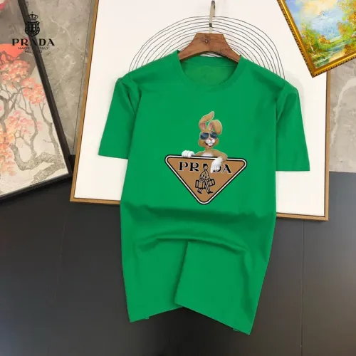 Prada T-Shirts Short Sleeved For Unisex #1451922 $25.00 USD, Wholesale Replica Prada T-Shirts