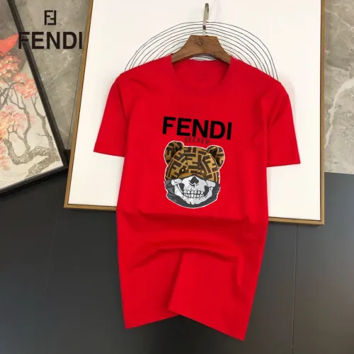 Fendi T-Shirts Short Sleeved For Unisex #1451949 $25.00 USD, Wholesale Replica Fendi T-Shirts